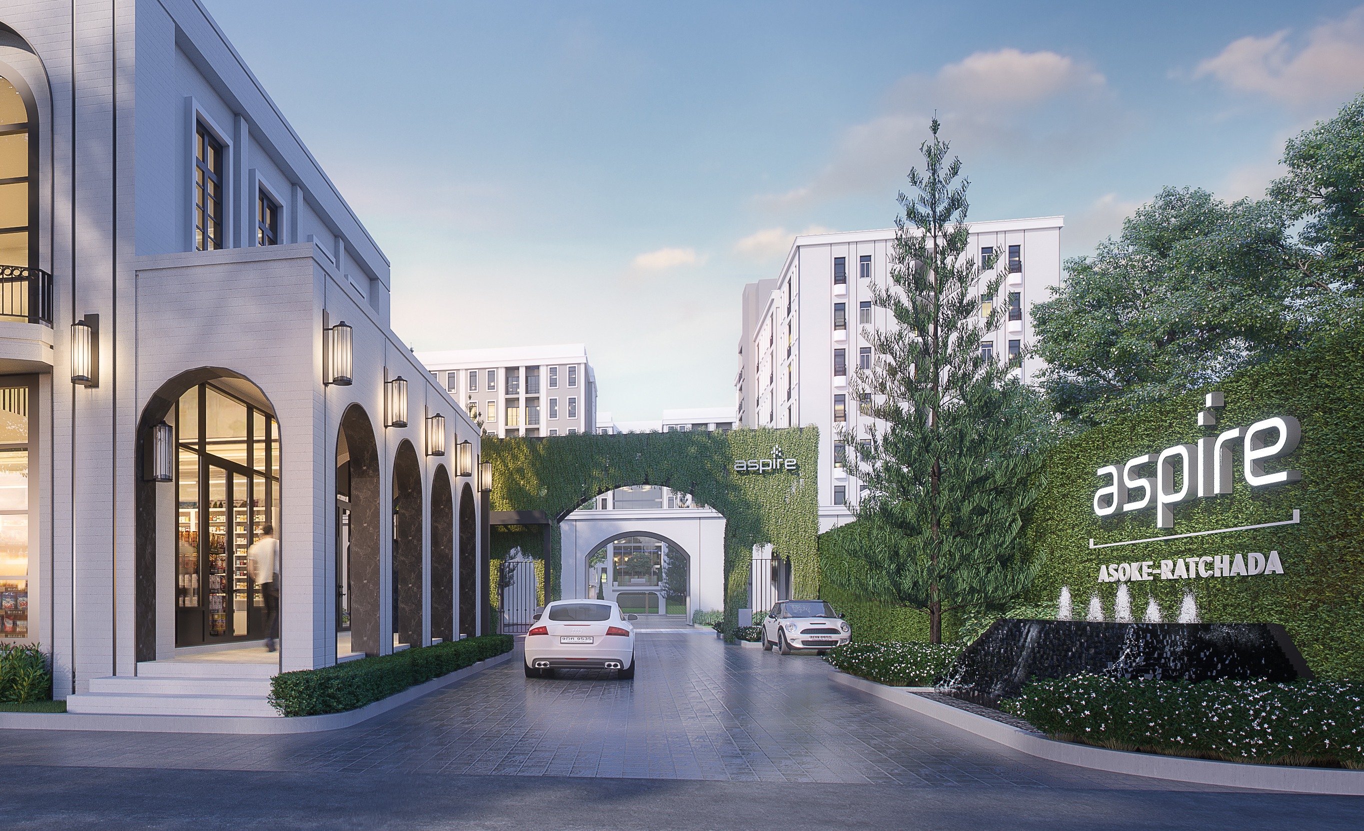 Aspire Asoke Rachada 拉瑪九商業區低密度住宅,曼谷,泰國-築夢家房地產